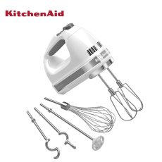 画像1: キッチンエイド 9段階変速 ハンドミキサー ホワイト 9KHM928WH KitchenAid HAND MIXER WHITE 9KHM928WH (1)