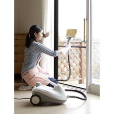 画像5: アイリスオーヤマ スチームクリーナーセット 収納容器付き STM410E18 IRIS OHYAMA Steam Cleaner Set With Box STM410E18 (5)