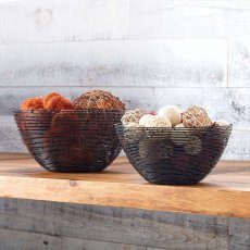 画像2: グルメ ベーシックス メタル バスケット 2個 セット Gourmet Basics Metal Baskets 2pc (2)