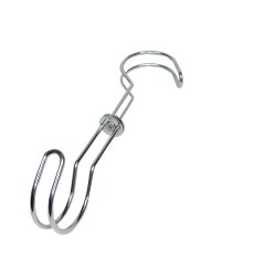 画像2: ステンレス回転フック 大 2個パック Stainless Steel Rotating Hook Large 2pc (2)