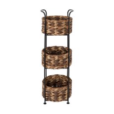 画像1: 3段 収納 バスケット タワー 3-Tier Storage Basket Tower (1)