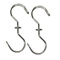 画像1: ステンレス回転フック小 2個セット Stainless Steel Rotating Hook Small 2PK (1)