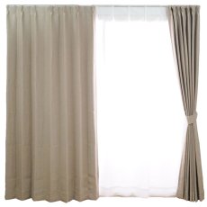 画像2: Design Life ドレープ プレーン カーテン 100 x 178 cm Design Life Drape Plain Curtain 100 x 178 cm (2)