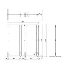 画像5: 朝日木材加工 L-forme 木製パーティション Asahiwood PARTITION (5)