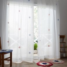 画像2: Design Life Floride シアーカーテン 100 x 133 cm Design Life Floride Sheer Curtain 100 x 133 cm (2)