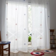 画像1: Design Life Floride シアーカーテン 100 x 176 cm Design Life Floride Sheer Curtain 100 x 176 cm (1)