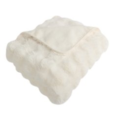 画像5: 大判ひざ掛け BUBBLE FAUX FUR THROW (5)