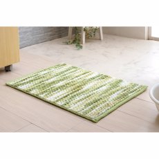 画像2: インド手織り バスマット フロー 40x60cm 2枚セット Bath Mat Flow Indian Hand Woven 40x60cm 2pack (2)