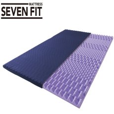 画像1: アイリスオーヤマ セブンフィット マットレス 8CM ダブル サイズ IRIS OHYAMA Seven Fit Mattress 8CM Double Size (1)