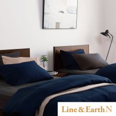 画像4: フランスベッド カバーリング 3点セット ライン&アースN キング France Bed Covering 3Pack Set Lina&EarthN King (4)