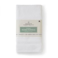 画像1: グランデュール ホスピタリティ 業務用 ハンドタオル 12枚パック Grandeur Hospitality Commercial Hand Towel 12PK (1)