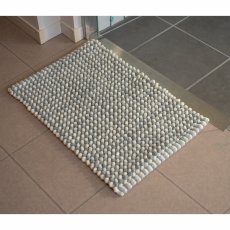 画像2: インド手織りバスマット スター 40x60cm Bath Mat Star Indian Hand Woven 40x60cm (2)