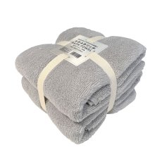 画像3: ふわふわ リッチ バスタオル 2枚組 Non Twisted Bath Towel 2PK (3)