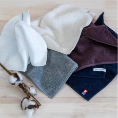 画像1: 今治オーガニックコットンハンカチ 4枚セット Organic Cotton Handkerchieves 4PC Set (1)