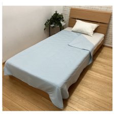 画像2: 昭和西川 もちもち 洗える 冷感ケット 140x190cm Showa Nishikawa Cooling Soft Touch Blanket  (2)