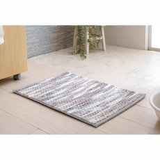 画像3: インド手織り バスマット フロー 40x60cm 2枚セット Bath Mat Flow Indian Hand Woven 40x60cm 2pack (3)