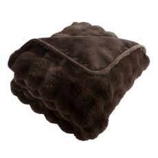 画像3: 大判ひざ掛け BUBBLE FAUX FUR THROW (3)